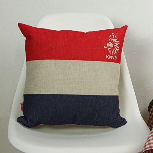 Miss Mango Football Club Real Madrid Barcelona Milan Cotton and Linen Pillowcase Sofa Cushion Cover 1818 Inch(15)