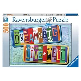 A License to Life 500 Piece Puzzle: Toys &amp; Games