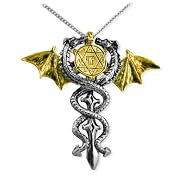 Seal of Dragons Amulet Necklace