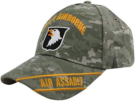 KYS Design 101st Airborne Baseball Hat, Digital Camo, One Size fits Most