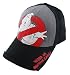 Ghostbusters Logo Black Flexfit Hat/Cap
