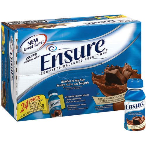 Ensure High Protein Complete Balanced Nutrition, Institutional Use Creamy Milk Chocolate Shake – 8 Oz, 24/case