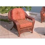 North Cape Cambridge Resin Wicker Chair - Antique Wash