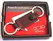 NEW Perry Ellis Portfolio Leather Valet Key Fob Brown Image
