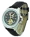 Adee Kaye 35 Jewels Automatic Watch with Power Reserve Indicator and Tourbillon Window Model AK-1097