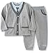 Calvin Klein Baby Boys' Cardigan with Pants Set