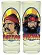 Cheech and Chong Homegrown Shot Glass (2) Set
