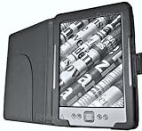 Funda negra para Amazon Kindle 4. Diseño durable, hecho elegantemente para el nuevo Kindle. Lengüeta de cierre no magnético. Cierre que se puede meter dentro. Se pliega para permitir la lectura fácil.