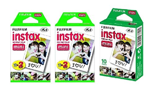 Fuji 96090 Instax Mini Instant Film, 10 Sheet, 5 Piece