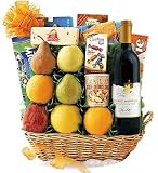 Grand Fruit & Wine Gift Basket 519l%2BFnMZkL. SL160 Grand Fruit & Wine Gift Basket