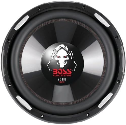 1 - Phantom Series Dual Voice Coil Subwoofer (15"), Poly-injection cone, Dual 4_ voice coils, P156DVC