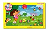 Neat Solutions 20-count Dora the Explorer Table Topper Disposable Stick-in-Place Placemats