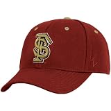NCAA Zephyr Florida State Seminoles (FSU) Garnet Fitted Hat - (7 1/8)