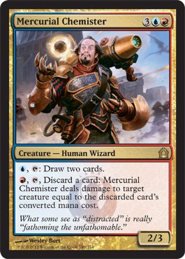 Magic: the Gathering - Mercurial Chemister (180) - Return to Ravnica On Sale
