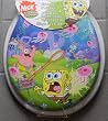 Spongebob Squarepants Soft Toilet Seat Jellyfields Bath