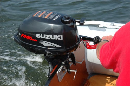 SportingGoods: Suzuki 4 HP 4 stroke Short Shaft Portable Outboard Motor