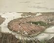 Boston - Aerial View from the North, ca. 1877 by John Bachmann - Panoramic Photographic Print from the Library of Congress Collection