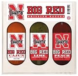 Nebraska Cornhuskers 3 Bottle Grilling Sauce Gift Set