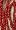 Beaded Triple Strand Necklace - Coral