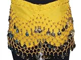 Belly dance Belt Hip Scarf Wrap Costume Coins Skirt NEW,Please email us your favorite colors