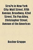 Strasse in New York City: Wall Street, Fifth Avenue, Broadway, 42nd Street, Tin Pan Alley, Christopher Street, Avenue of the Americas-