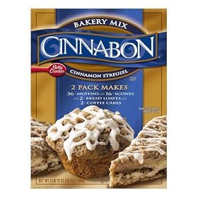 Betty Crocker Cinnabon Cinnamon Streusel Mix 2 Pack 3 Pounds 10 Ounces Per Box