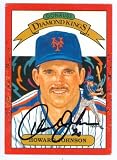 Howard Johnson Autographed/Hand Signed baseball card New York Mets 1989 Donruss baseball card #18 Di