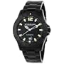 Stuhrling Original Men's 161.33511 Water Sports 'Regatta' Automatic Black Ion-Plated Dive Watch
