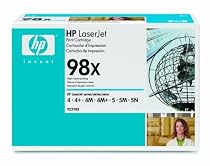 HP 92298X (98x) Microfine Black Toner Cartridge