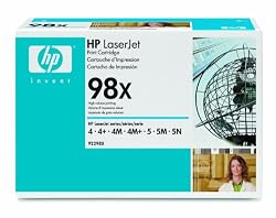 HP 92298X (98x) Microfine Black Toner Cartridge