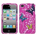 Spring Butterfly Phone Protector Cover for Apple iPhone 4