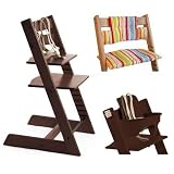 Stokke Tripp Trapp High Chair, Cushion and Baby Rail