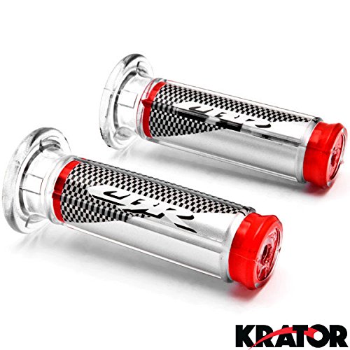 KratorÂ® Honda CBR Logo Racing Comfort Gel Hand Grips 7/8" For Honda CBR 1000 1000RR CBR1000