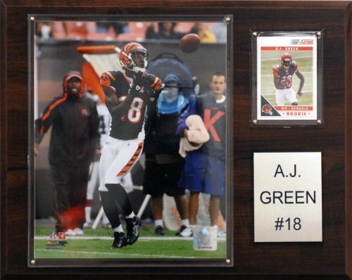 NFL A.J. Green Cincinnati Bengals Player Plaque