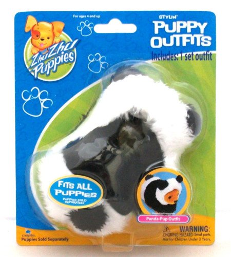 Zhu Zhu Puppies Puppy Outfits PandaPup Outfit 519lPa0T11L Zhu Zhu Puppies Puppy Outfits PandaPup Outfit