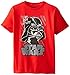 Star Wars Boys' Darth Vader T-Shirt, Red, Large/14-16