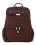 Vera Bradley Backpack in Espresso Microfiber