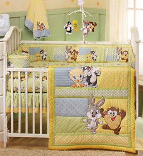 Baby Looney Tunes 4-piece Crib Bedding Set