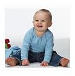 Bella Infant 100% Cotton 5.8 oz Long Sleeve T-Shirt w/lapped shoulders