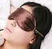 100% Pure Silk Filled Eye Mask / Sleeping Mask Sleep Mask - CHOCOLATE