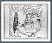 Historic Print (M): [A cigar, Spain, and a mug of beer, United States, discussing tax...