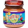 Earth's Best Organic 2nd Apple & Blueberry, 4-Ounce Jars (Pack of 12)