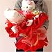 Forever Love Flower Bouquet of Dolls, 2 Big & 8 Small Hello Kitty