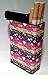Cigarette Case Peace Signs Love Design Built on Lighter Holder box Kings 100's ryo