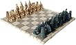 Chinese Xian Warriors Chess Set (board & pieces)