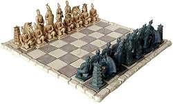 Chinese Xian Warriors Chess Set (board & pieces)