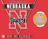 Nebraska Cornhuskers 2009 Box Calendar with Sound