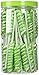 Tesla's Lime Tiny Twist Pops Green & White 48 Count