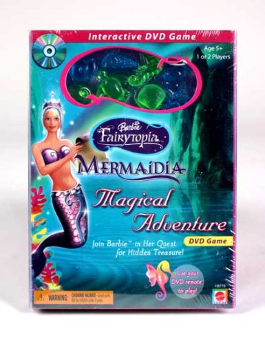 Childrens Toyshop  Toys : Barbie Fairytopia Mermaid DVD Game