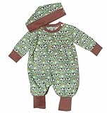 キャピー CAPPY キャップ付きロンパス カウ Size 3-6m ROM0014